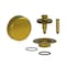 Watco QuickTrim Push Pull Bath Stopper and Innovator Overflow Kit, Brass 939290-PB - alternate 1
